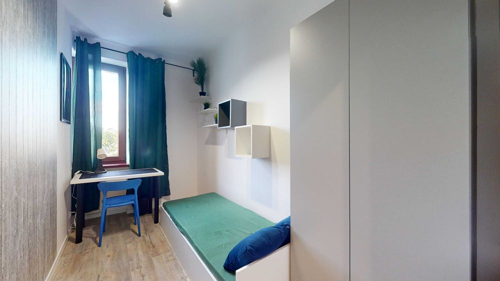 Pokój przy ul. Madalińskiego /WUM/WSEiZ/metro Racławicka/1145