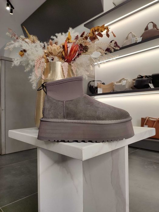 Черевики UGG Classic Mini Dipper Boot Thundercloud