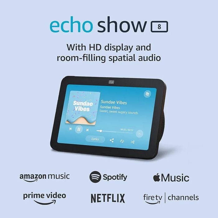 Панель управління розумний дисплей Amazon Echo Show 8 3gen +підставка