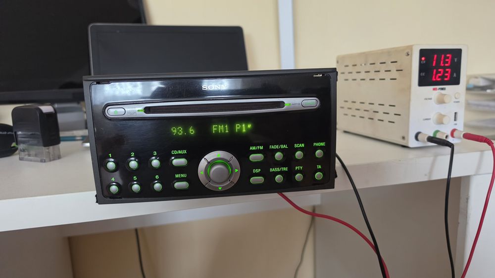Radio Sony Ford c307 / c214 z kodem