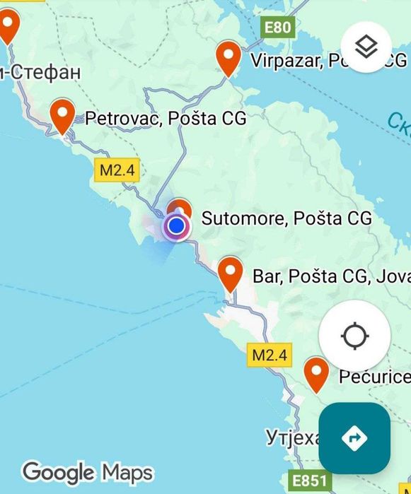 Здам власні апартаменти в Чорногорії біля моря