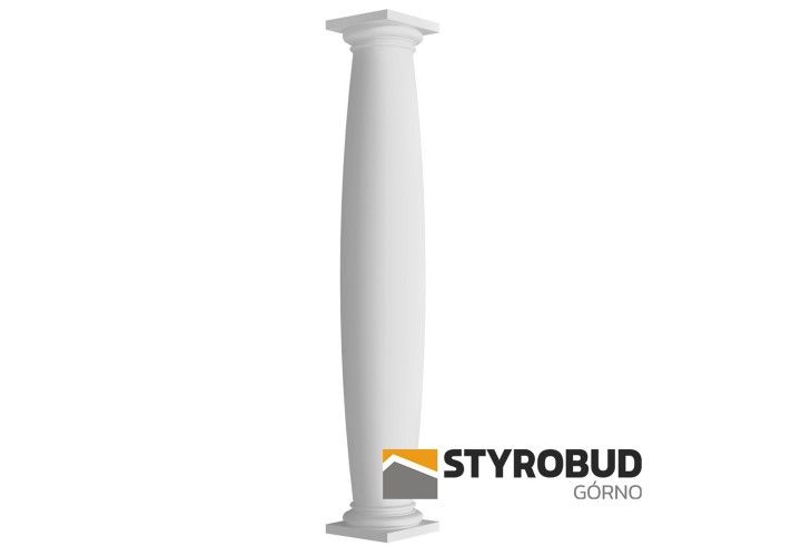 Kolumna betonowa beczkowa fi 30/43/30, Filar - Beczka Słupek