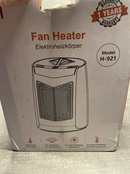 Termowentylator ceramiczny elektryczny hihhy h-921