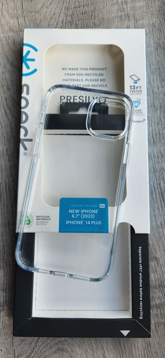Чохол iPhone 15 plus чехол Speck Presidio Perfect Clear iPhone 14 plus
