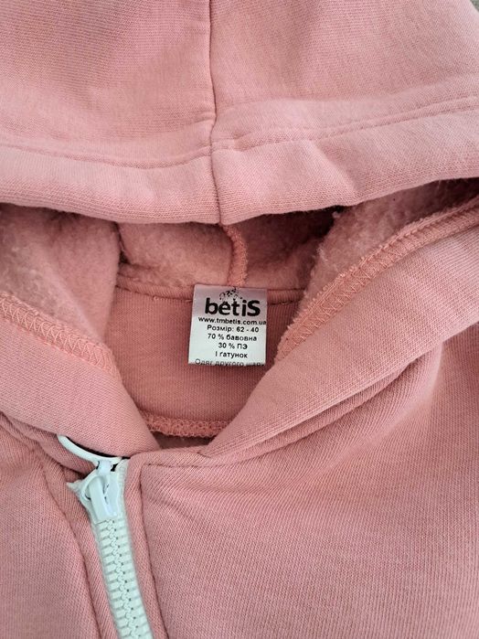 Комбинезон ромпер BetiS  з капюшоном для дівчинки 62р