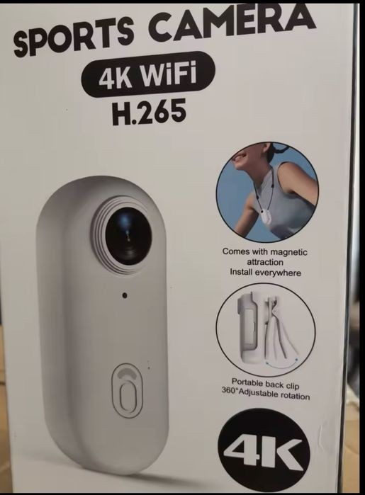 Kamerka sportowa 4K nowa