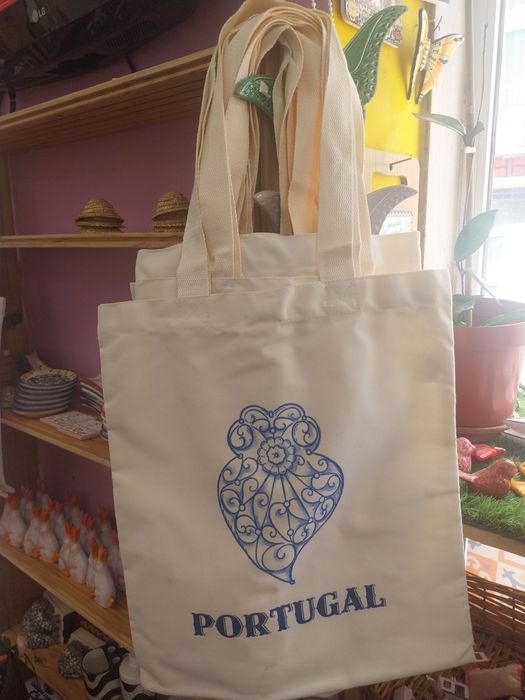 Saco tote bag com padrão