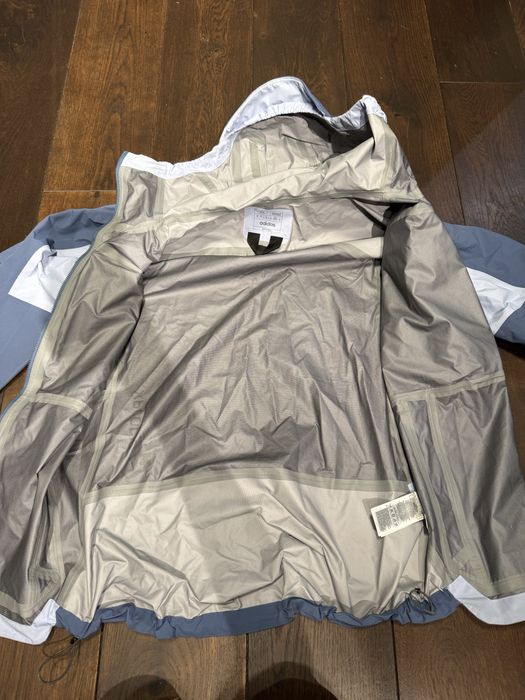 Terrex Xploric Rain.rdy kurtka z kapturem wodoodporna kolor blue dawn