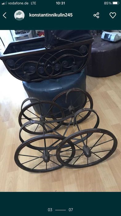 Продам детскую коляску винтаж