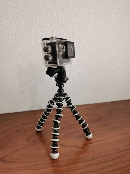 Câmara de Ação Nova 4K com Acessórios à Prova de Água e Câmara Lenta