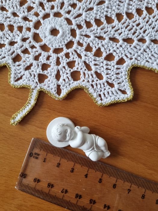 Serwetka świąteczna liść podkładka pod filiżankę