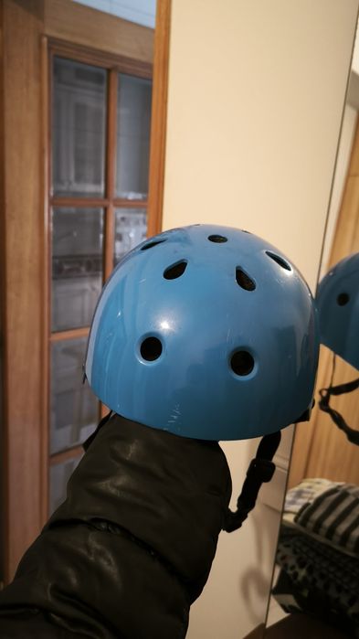 Capacete Oxelo Play 3 Azul