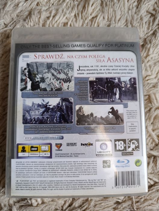 Assassin's Creed 1 pl PS3 PlayStation 3