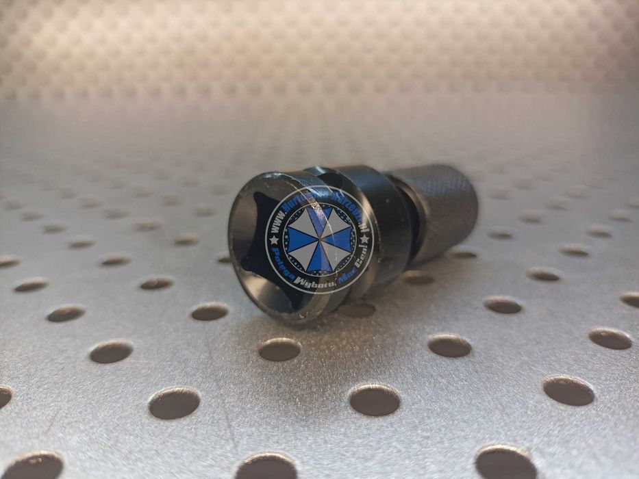 Adapter udarowy do klucza 1/2" na 1/4" HEX  redukcja 1/2" na 1/4" HEX