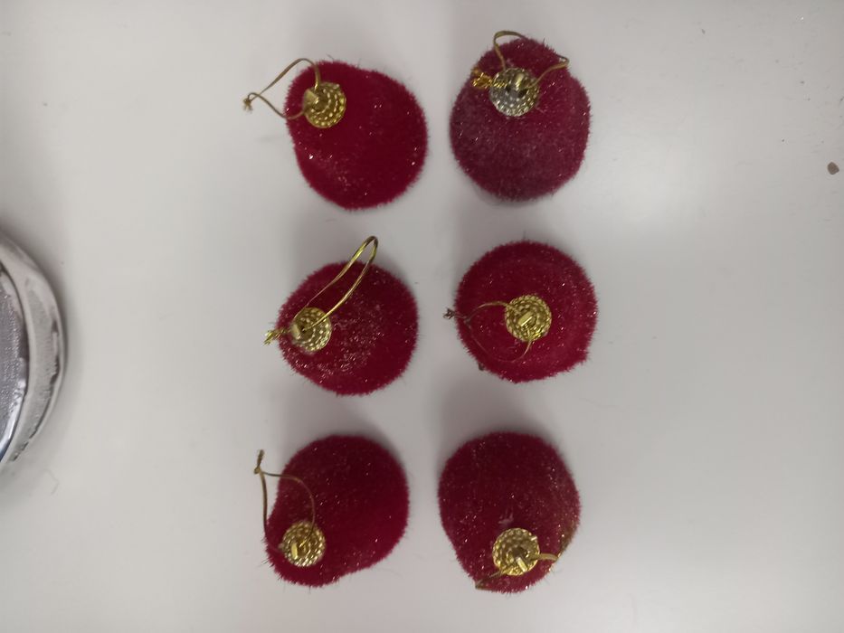 6 sinos de pendurar na árvore  de natal