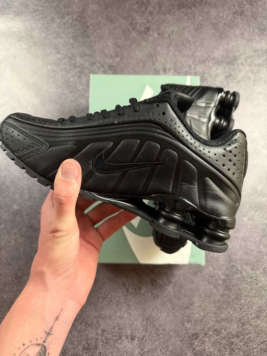 ‼️Кросівки Nike Shox R4 Triple Black