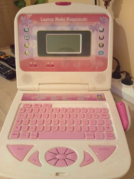 Laptop małej księżniczki