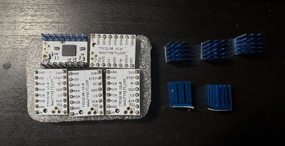 Драйвер шагового двигателя/крокового двигуна TMC2130