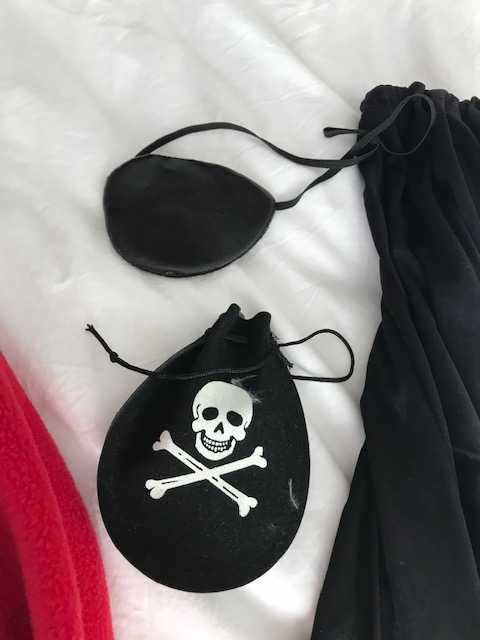 Carnaval fato mascara pirata 8 anos