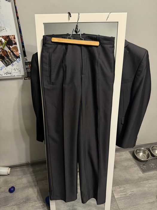 Szary garnitur w idealnym stanie  (kompet )