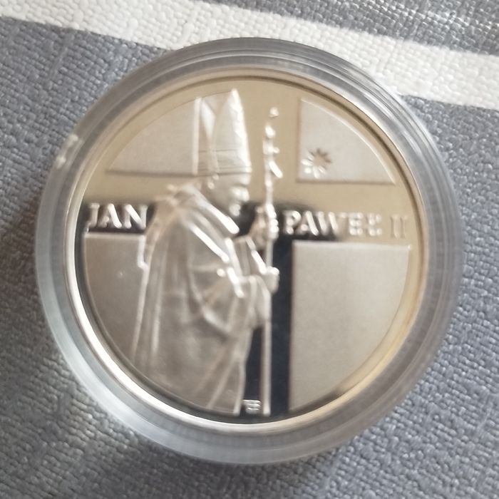 Moneta; 10000zł, Jan Paweł ll, 1989r