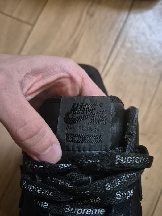 Buty Air force 1 Nike Supreme Rozmiar 44