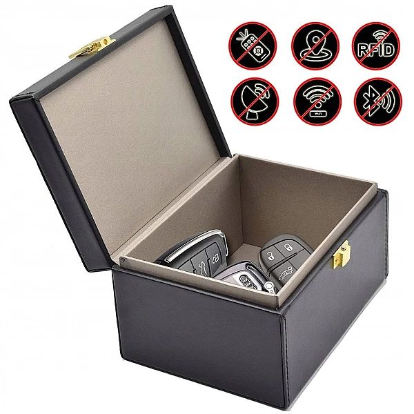 Bezpieczne Etui na Kluczyki Samochodowe - Ochrona RFID Braders