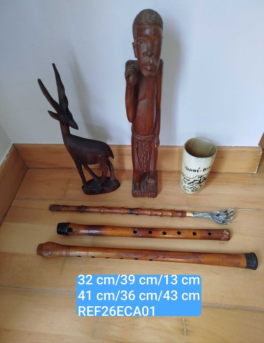 Lote de Velharias - Artesanato Africano