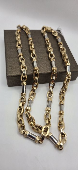 Super łańcuch złoty Ankier najnowszy model! Pr 585 14K