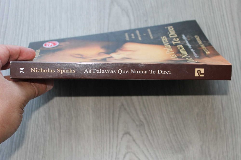 Livro As palavras que nunca te direi da autoria de Nicholas Sparks