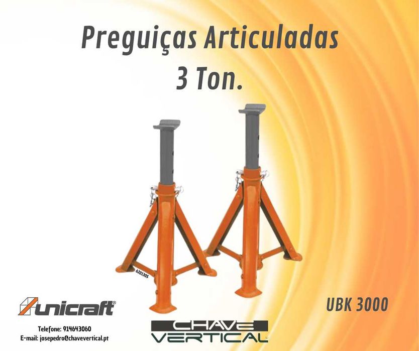Preguiças Articuladas UBK 3000 Alemã UNICRAFT   JR19