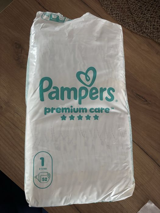Pampersy premium care 1 52 szt