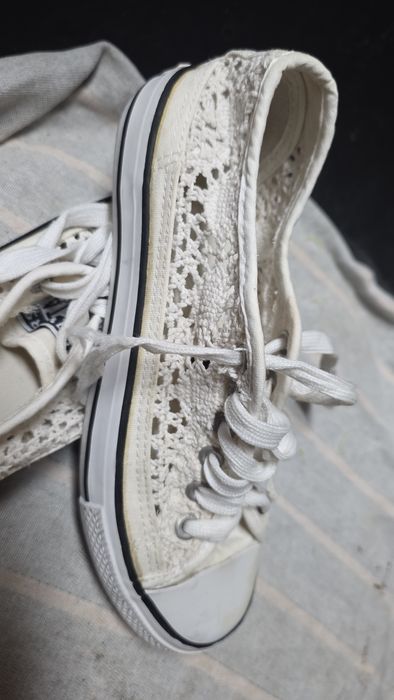 Tenis all star em renda tam 37