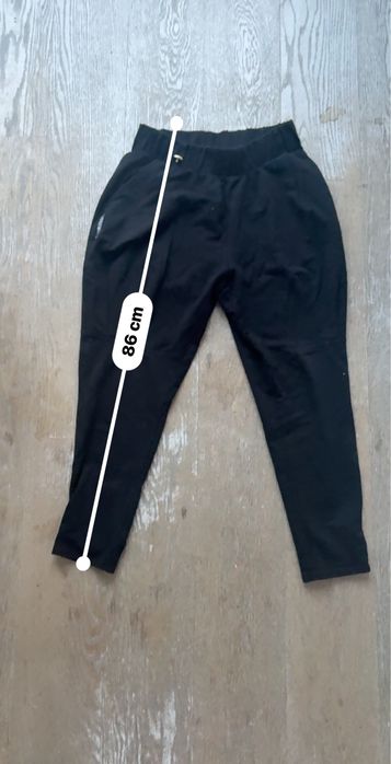 Czarne spodnie dresowe Minouu rozmiar S 100% bawełna