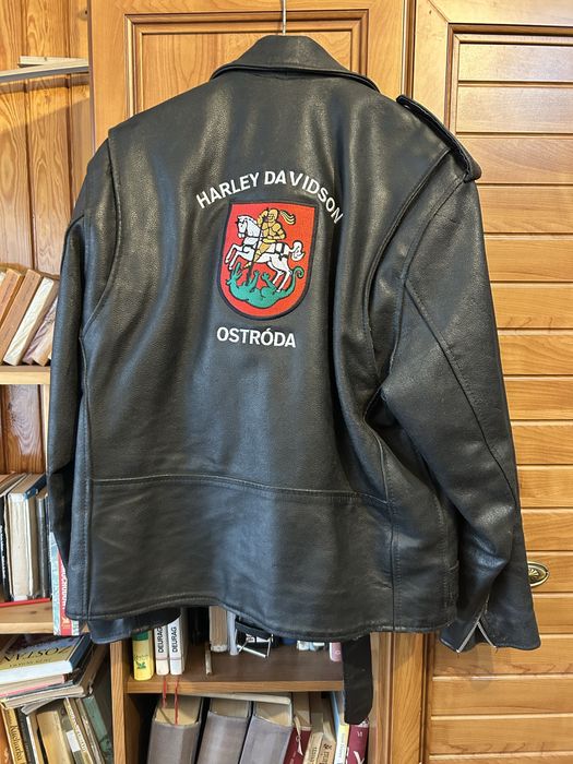 kurtka skórzana męska