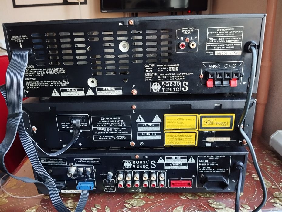 Музыкальный центр Pioneer M J310 PD J410 CX J310 Japan.