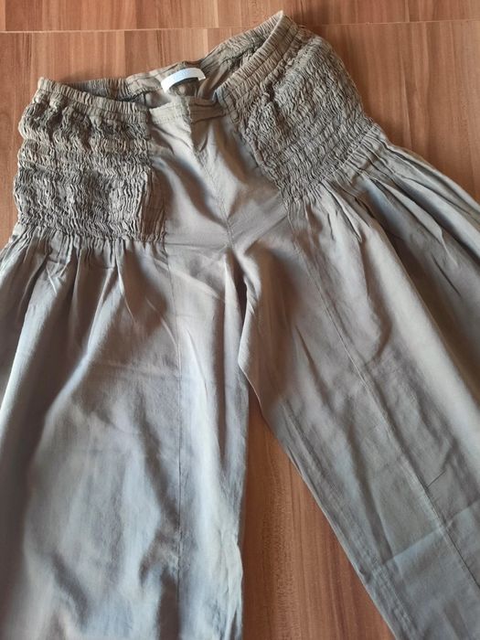 Calça verão caqui Promod