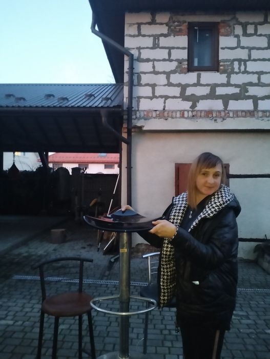 Крісло барне високе чорне