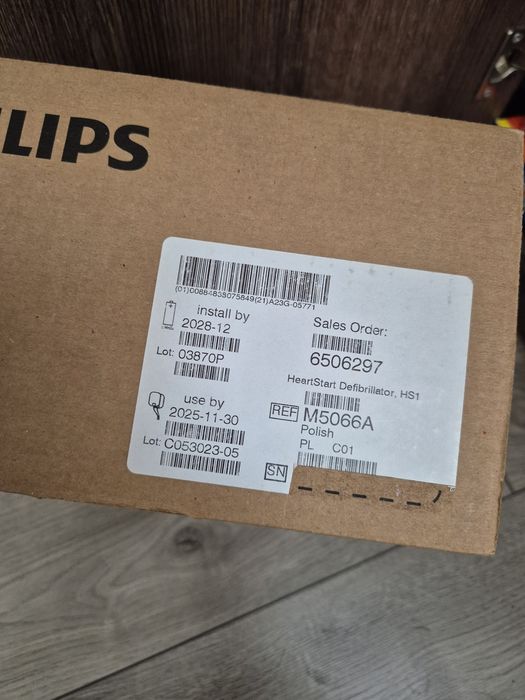 Defibrylator AED Philips HS1 w torbie standard