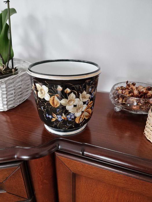 Porcelanowa donica/wazonka