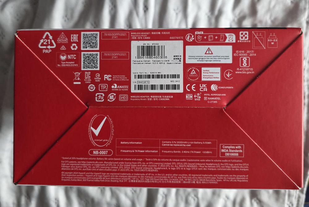 Hyperx cloud alpha wireless