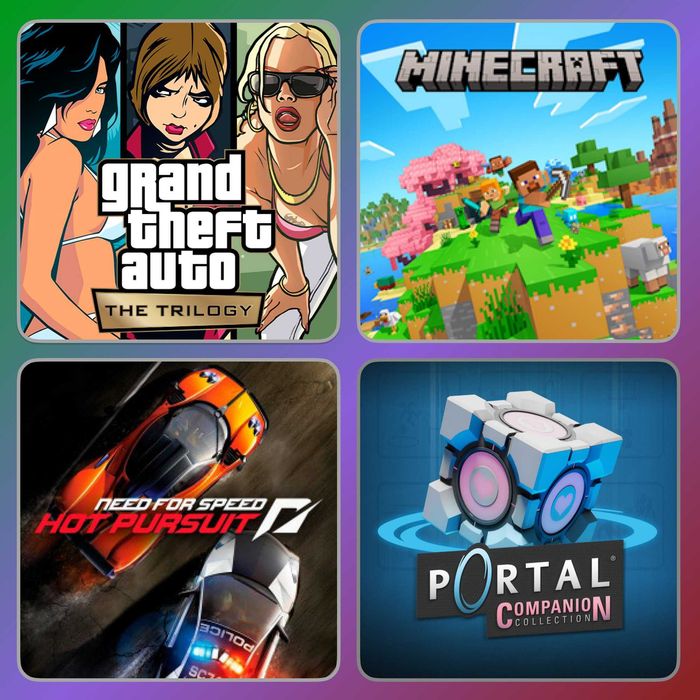 Игры Nintendo Switch Навсегда | Сборник GTA The Trilogy, Minecraft и NFS