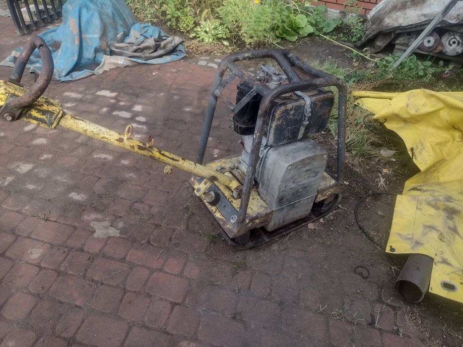 Zagęszczarka . wibrator płyta