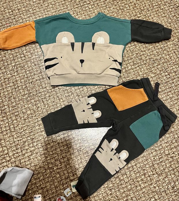 Фірмовий одяг +подарунок костюм джинси комбенізон світшот розмір 80 86