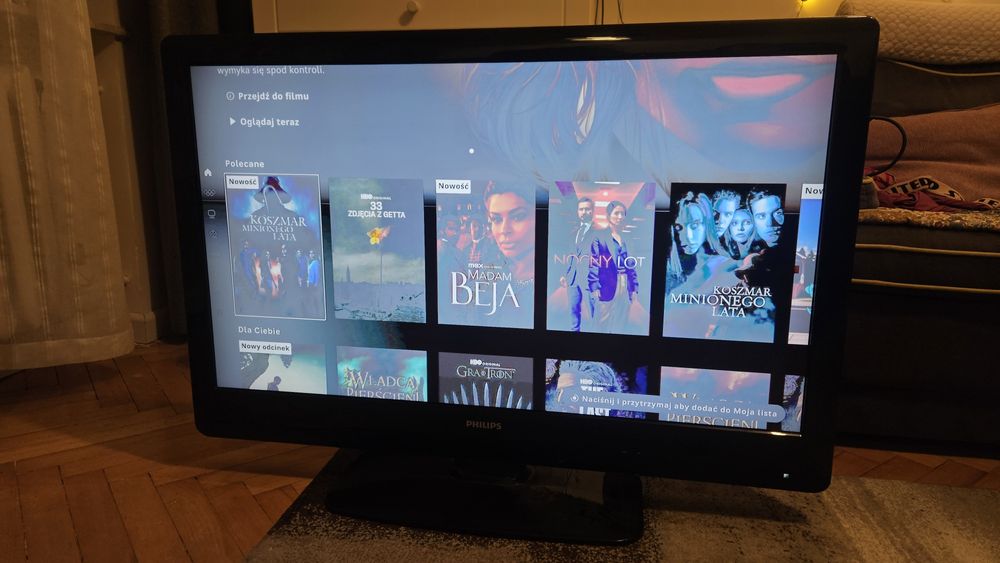 Telewizor Philips 42 cale - uszkodzony