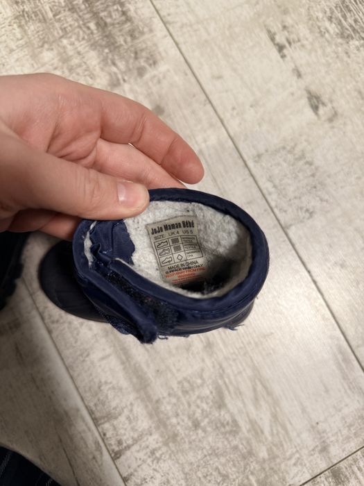 Дитячі зимові чоботи JoJo Maman Bébé (UK 4 / US 5) 21 розмір