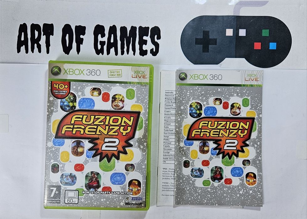 Gra Fusion Frenzy 2 Xbox 360 Komplet 3xA