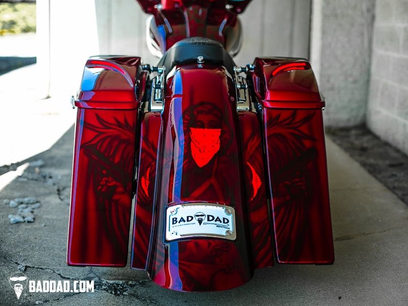 BAD DAD мото рамка номерного знака премиум класса