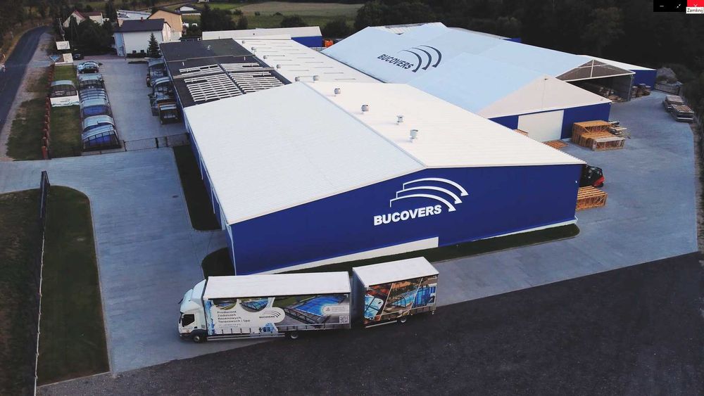 Zadaszenia basenowe - polski producent Bucovers