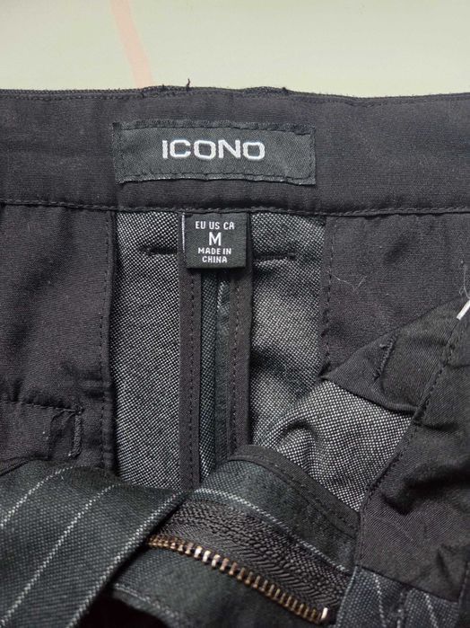 Spodnie damskie w paski